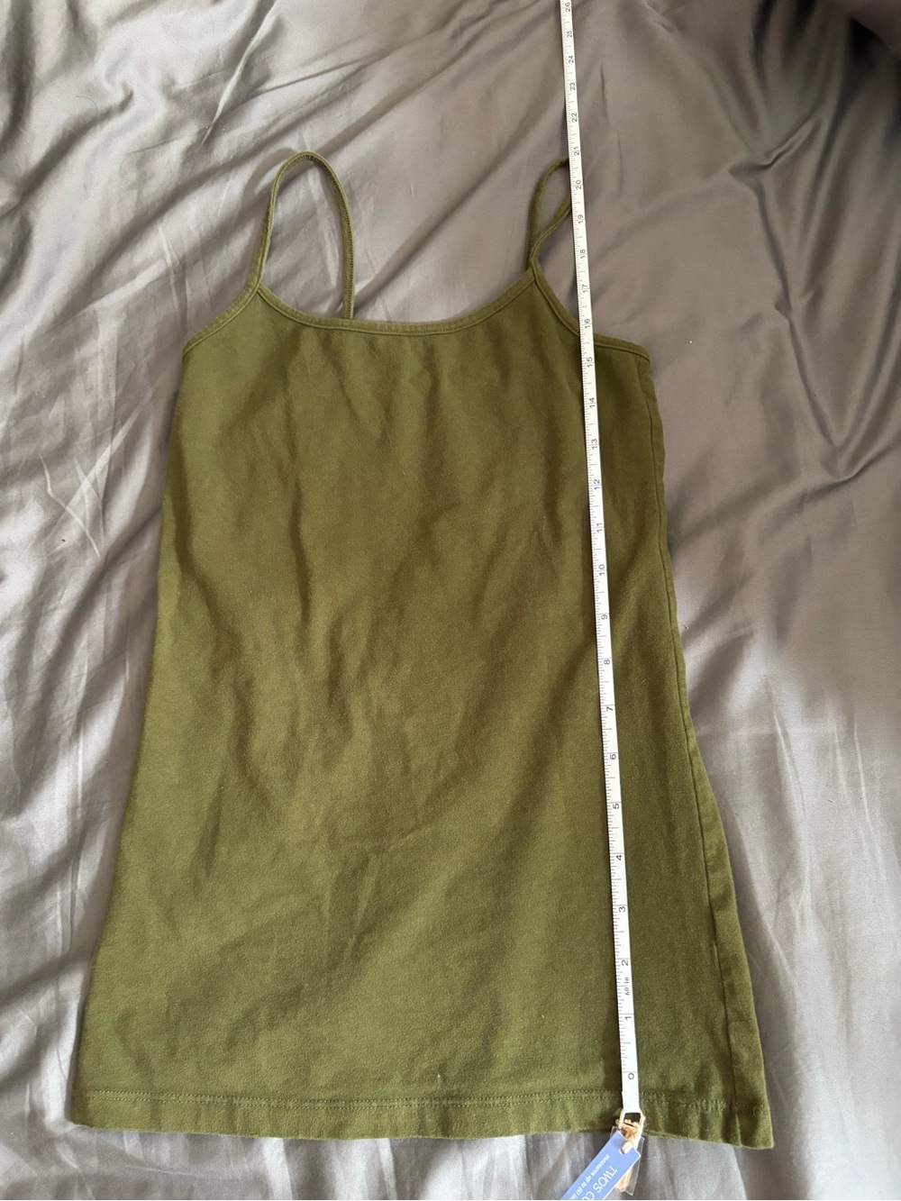 NoBoundaries Cami/Tank Top Green - Picture 2 of 4